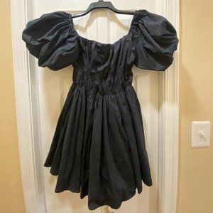 Black summer sun dress, size large